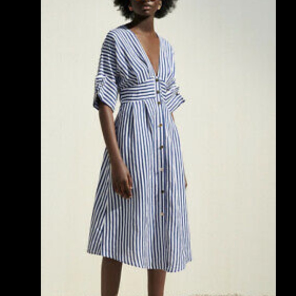 MIDI Dress From Zara Size Small